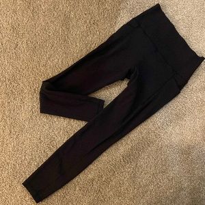 Salutation Stash 7/8 Black Rib Tights